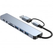 Camvate 8-in-1 Usb Docking Station (silver)