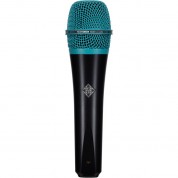 Telefunken M80 Custom Handheld Supercardioid Dynamic Microphone (black Body, Turquoise Grille)