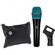 Telefunken M80 Custom Handheld Supercardioid Dynamic Microphone (black Body, Turquoise Grille)