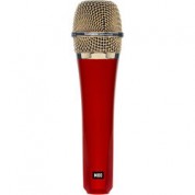 Telefunken M80 Custom Handheld Supercardioid Dynamic Microphone (red Body, Gold Grille)