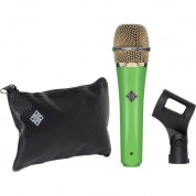 Telefunken M81 Custom Handheld Supercardioid Dynamic Microphone (green Body, Gold Grille)