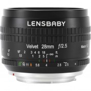 Lensbaby Velvet 28mm F/2.5 Lens With Copper Rings (leica L)