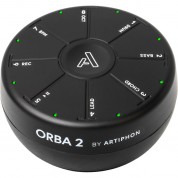 Artiphon Orba 2 Handheld Synth, Looper, And Midi Controller (black)