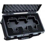 Jason Cases Hard Case With Overlay For Cooke S4 50, 75 & 100mm Lenses