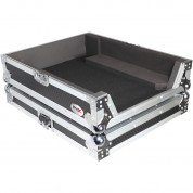 Prox Ata Style Flight Road Case For Pioneer Djm-a9 & Djm V10 Dj Mixer (black / Silver)