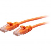 C2g Cat6a Snagless Unshielded (utp) Slim Ethernet Network Patch Cable (1', Orange)