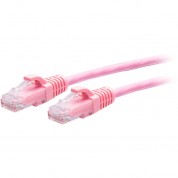 C2g Cat6a Snagless Unshielded (utp) Slim Ethernet Network Patch Cable (7', Pink)