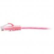 C2g Cat6a Snagless Unshielded (utp) Slim Ethernet Network Patch Cable (7', Pink)