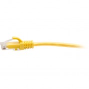 C2g Cat6a Snagless Unshielded (utp) Slim Ethernet Network Patch Cable (1', Yellow)