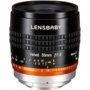 Lensbaby Velvet 56mm F/1.6 Lens With Copper Rings (fujifilm X)