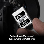 Lexar 320gb Professional Cfexpress Type A Card Silver Series