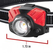 Coast Fl75 Dual-color Pure Beam Focusing Led Headlamp (black/red)