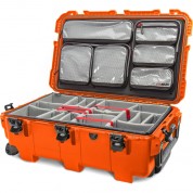 Nanuk 962 Wheeled Hard Case Pro Photo Kit (orange, 70l)