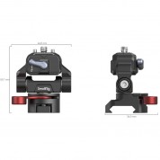 Smallrig Drop-in Hawklock Quick Release Monitor Mount With Nato Clamp