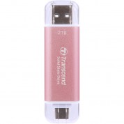 Transcend 2tb Esd310 Portable Usb-c/a Ssd (rosy Pink)