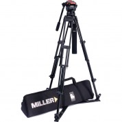 Miller Versa Cxv14 Head, Toggle 2-stage Alloy Tripod, Ground Spreader & Soft Case Kit