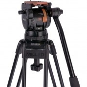 Miller Versa Cxv14 Head, Toggle 2-stage Alloy Tripod, Ground Spreader & Soft Case Kit