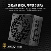 Corsair 850w Sf-l 80 Plus Gold Modular Power Supply