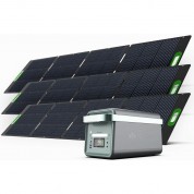 Yoshino Technology B2000 Solid-state Portable Station With Three 200w Solar Panels