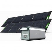 Yoshino Technology B4000 Sst Portable Power Station With Two 200w Solar Panels