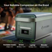 Yoshino Technology B2000 Solid-state Portable Station With Three 200w Solar Panels