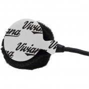 Viviana Fur For Lavalier Microphones (round, Black)