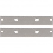 Tiptop Audio Z-rails Brackets For Diy Eurorack Case (pair, Silver)