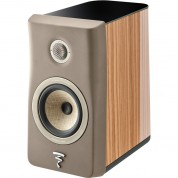 Focal Kanta N°1 Bookshelf Speaker (high-gloss Walnut & Taupe, Single)