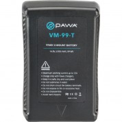 Pawa Vm-99-t V-mount Battery With D-tap Charger (99wh)