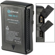 Pawa Vm-99-t V-mount Battery With D-tap Charger (99wh)