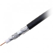 Satmaximum Quad-shielded Rg6 Coaxial Cable (500', Black)