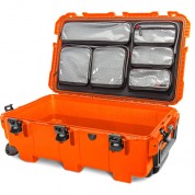 Nanuk 962 Survival Hard Case With Lid Organizer (orange, 70l)