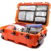 Nanuk 962 Survival Hard Case With Lid Organizer (orange, 70l)