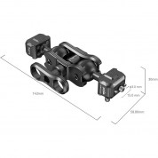 Smallrig Drop-in Hawklock Mini Magic Arm With Quick Release Ball Heads