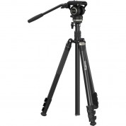 Smallrig Ct210 Video Tripod With Fluid Head And Reversible Center Column