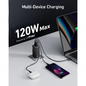 Anker 737 Ganprime 3-port 120w Usb-c/usb-a Charger