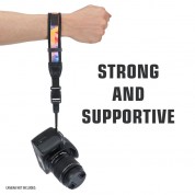 Usa Gear Trueshot Camera Wrist Strap (geometric)