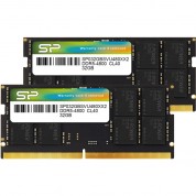 Silicon Power 64gb Laptop Ddr5 4800 Mhz So-dimm Memory Kit (2 X 32gb)