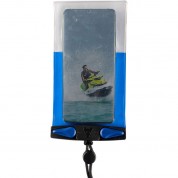 Aquapac Compact Plus Waterproof Smartphone Case (blue/acid Green)