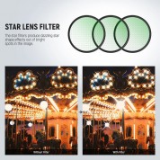 Neewer Star Filter Kit (52mm, 3-piece)