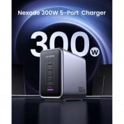 Ugreen Nexode 300w 5-port Gan Usb-c/usb-a Pd Charger