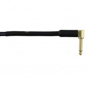 Rapcohorizon Roadhog 20ga Instrument Cable With Gold-plated Neutrik Straight To Right-angle 1/4