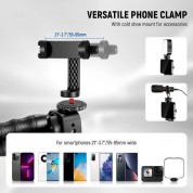 Neewer Tp91 Flexible Tripod With Led And Microphone Kit