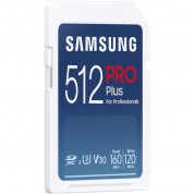 Samsung 512gb Pro Plus Uhs-i Sdxc Memory Card With Usb-a Card Reader