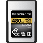 Prograde Digital 480gb Cfexpress 2.0 Type A Gold Memory Card