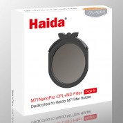 Haida Drop-in Cpl & Nd 2-in-1 Filter For M7 Filter Holder (3-stop)