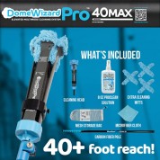 Dotworkz Domewizardpro 40' Max Kit With 4 Mode Elevated Camera Cleaning System