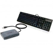 Iogear Keymander 2 With Gkb740 Hver Stealth Gaming Keyboard