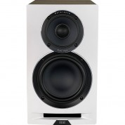 Elac Uni-fi Reference Ubr62 3-way Bookshelf Speakers (satin White With Oak Sides, Pair)