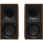 Klipsch The Sevens 2-way Active Wireless Bookshelf Speakers (walnut, Pair)